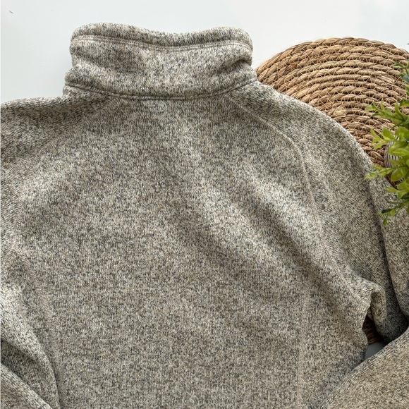 Patagonia Better Sweater‎ Quarter 1/4 Zip Fleece Pullover Grey Large - Picture 10 of 10